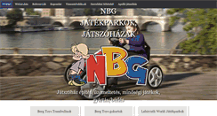 Desktop Screenshot of nbg.hu