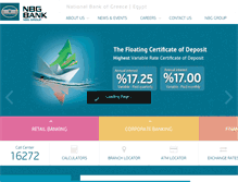 Tablet Screenshot of nbg.com.eg